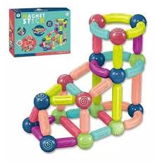 JUEGO DE 46 PC BLOQUES MAGNETICOS